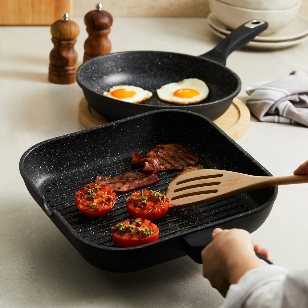 Baccarat Granite Grill Twin Pack 26cm & 28cm 8 Baccarat Granite Grill Twin Pack 26cm & 28cm - Image 6