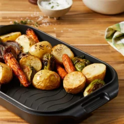 Baccarat ID3 Non-Stick Roast & Grill Multi Pan 34 X 24cm -Cookware Shop 1028287 BC20ID320F20ROAST20GRILL 03