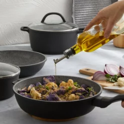 Baccarat STONEX2 6 Piece Non Stick Cookware Set -Cookware Shop 1034704 BC STONEX2 COOKSET 6PC 007