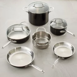 Baccarat Signature Cookset 6-Piece Black -Cookware Shop 1036124 BCSIGNATURECOOKSET6PCBLACK 06