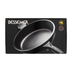 Bessemer Non Stick Multi Fry Pan 32cm Ebony -Cookware Shop 1037706 Bessemer 32cm Multi Fypan Black 0002