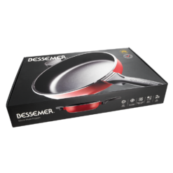 Bessemer Non Stick Multi Fry Pan 32cm Red -Cookware Shop 1037707 Bessemer 32cm Multi Frypan Red 0009