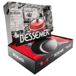 Bessemer Non Stick Multi Fry Pan 32cm Red -Cookware Shop 1037707 Bessemer 32cm Multi Fypan Red 0013