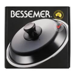 Bessemer Universal Lid 24cm Ebony -Cookware Shop 1037719 Bessemer 24cm Lid Black 0002