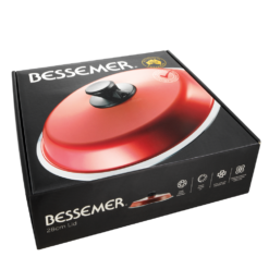 Bessemer Universal Lid 28cm Red 14 Bessemer Universal Lid 28cm Red -Cookware Shop 1037721 Bessemer 28cm Lid Red 0001