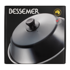 Bessemer Universal Lid 34cm Ebony -Cookware Shop 1037724 Bessemer 34cm Lid Black 0001 48da6dcf a894 46df bcb3 050b3ec90001