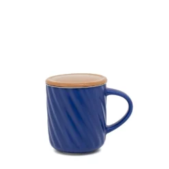 Salt & Pepper Salt & Pepper Oleta Tea Infuser Mug With Lid 330ml Cobalt