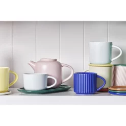 Salt & Pepper Salt & Pepper Oleta Tea Infuser Mug With Lid 330ml Sky -Cookware Shop BAM 55321 4