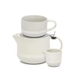 Salt & Pepper Salt & Pepper Kara 3 Piece Tea4Me Set White