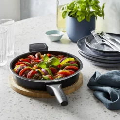 Bessemer Non Stick Frypan 28cm Ebony 16 Bessemer Non Stick Frypan 28cm Ebony -Cookware Shop BES 1037703 5