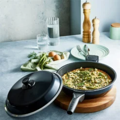 Bessemer Non Stick Multi Fry Pan 32cm Ebony -Cookware Shop BES 1037706 6