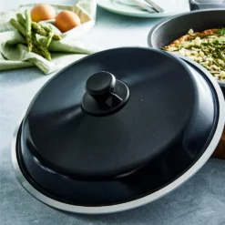 Bessemer Universal Lid 32cm Ebony -Cookware Shop BES 1037722 2