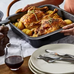 Bessemer Non Stick Roaster 40cm Ebony -Cookware Shop BES 1037737 2