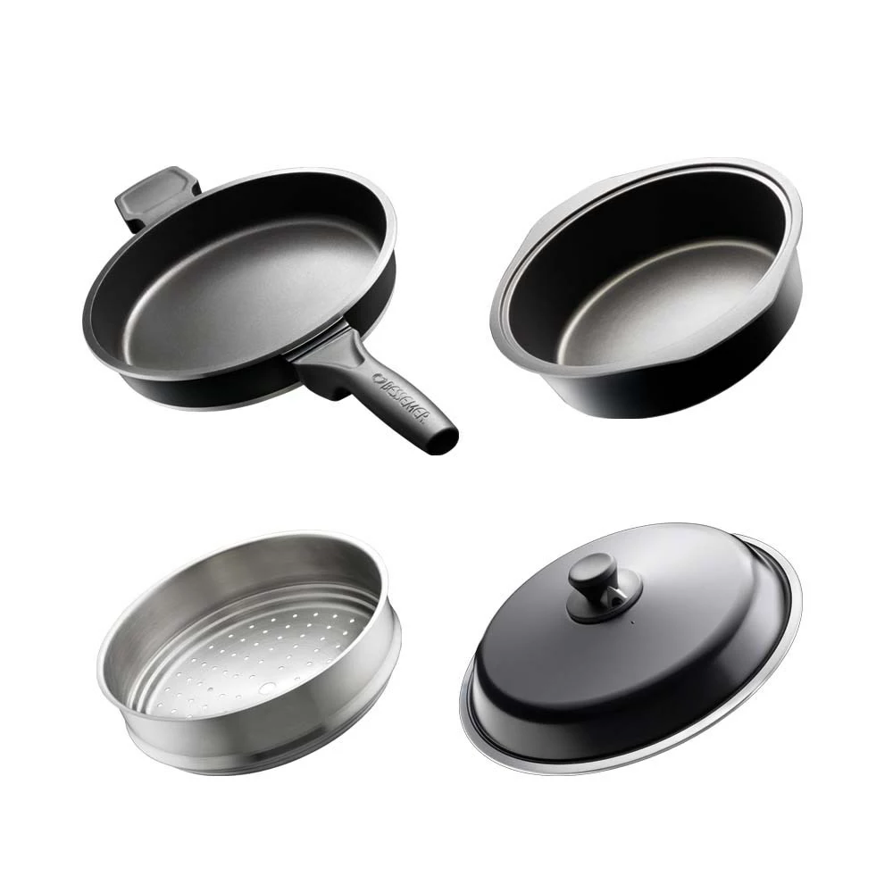 Bessemer 4 Piece Cookware Set 28cm 3 Bessemer 4 Piece Cookware Set 28cm