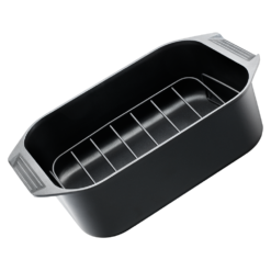 Bessemer Black Non Stick Roaster & Grill 34cm -Cookware Shop BES 1039056 2