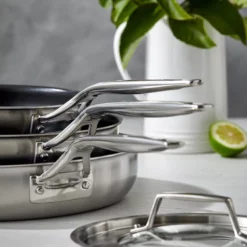 Cuisine::pro Diamond 9 Tri-ply Frypan 26cm -Cookware Shop CP DIAM 9 TRIPLY GROUP20SHOT 05