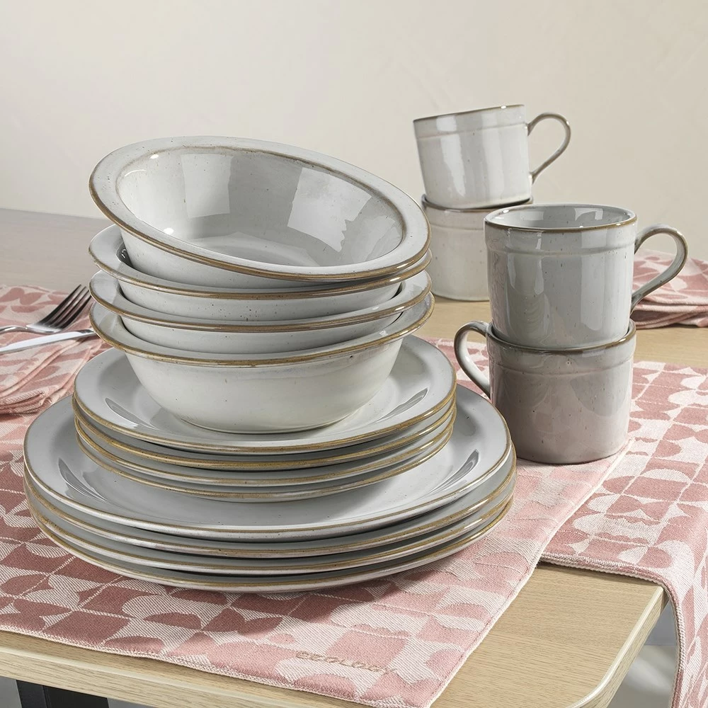 Ecology Tahoe 12 Piece Dinner Set Nougat 7 Ecology Tahoe 12 Piece Dinner Set Nougat - Image 5