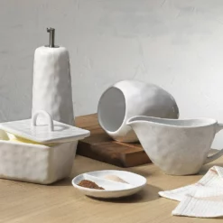 Ecology Speckle Salt & Pepper Pinch Dish Milk 9 Ecology Speckle Salt & Pepper Pinch Dish Milk -Cookware Shop CWM EC0703 3