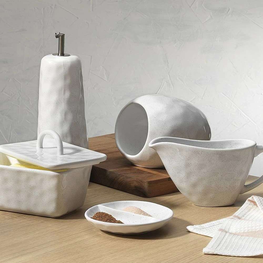 Ecology Speckle Salt & Pepper Pinch Dish Milk 5 Ecology Speckle Salt & Pepper Pinch Dish Milk - Image 3