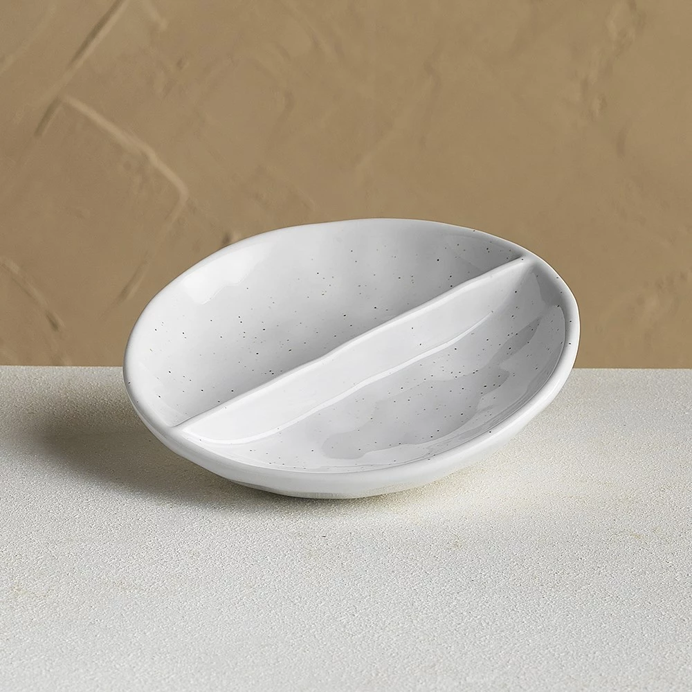 Ecology Speckle Salt & Pepper Pinch Dish Milk 6 Ecology Speckle Salt & Pepper Pinch Dish Milk - Image 4