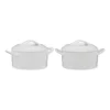 Ecology Signature Porcelain Casserole With Lid 300ml Set Of 2 -Cookware Shop CWM EC15419