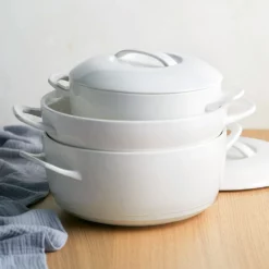 Ecology Signature Porcelain Casserole With Lid 3.5L -Cookware Shop CWM EC15422 2