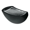 Alessi Parmenide Steel Grater 15.3 X 7.5 X 6.7cm Black -Cookware Shop DEM ALAARU01B
