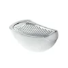 Alessi Parmenide Steel Grater 15.3 X 7.5 X 6.7cm Ice -Cookware Shop DEM ALAARU01I