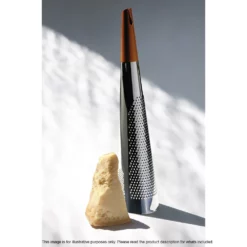 Alessi Todo Steel & Wood Grater 10 X 10 X 46cm -Cookware Shop DEM ALRS08 3