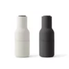 Menu Ceramic & Wood Salt & Pepper Bottle Grinders Set Of 2 Black And White -Cookware Shop DEM MEN4415399