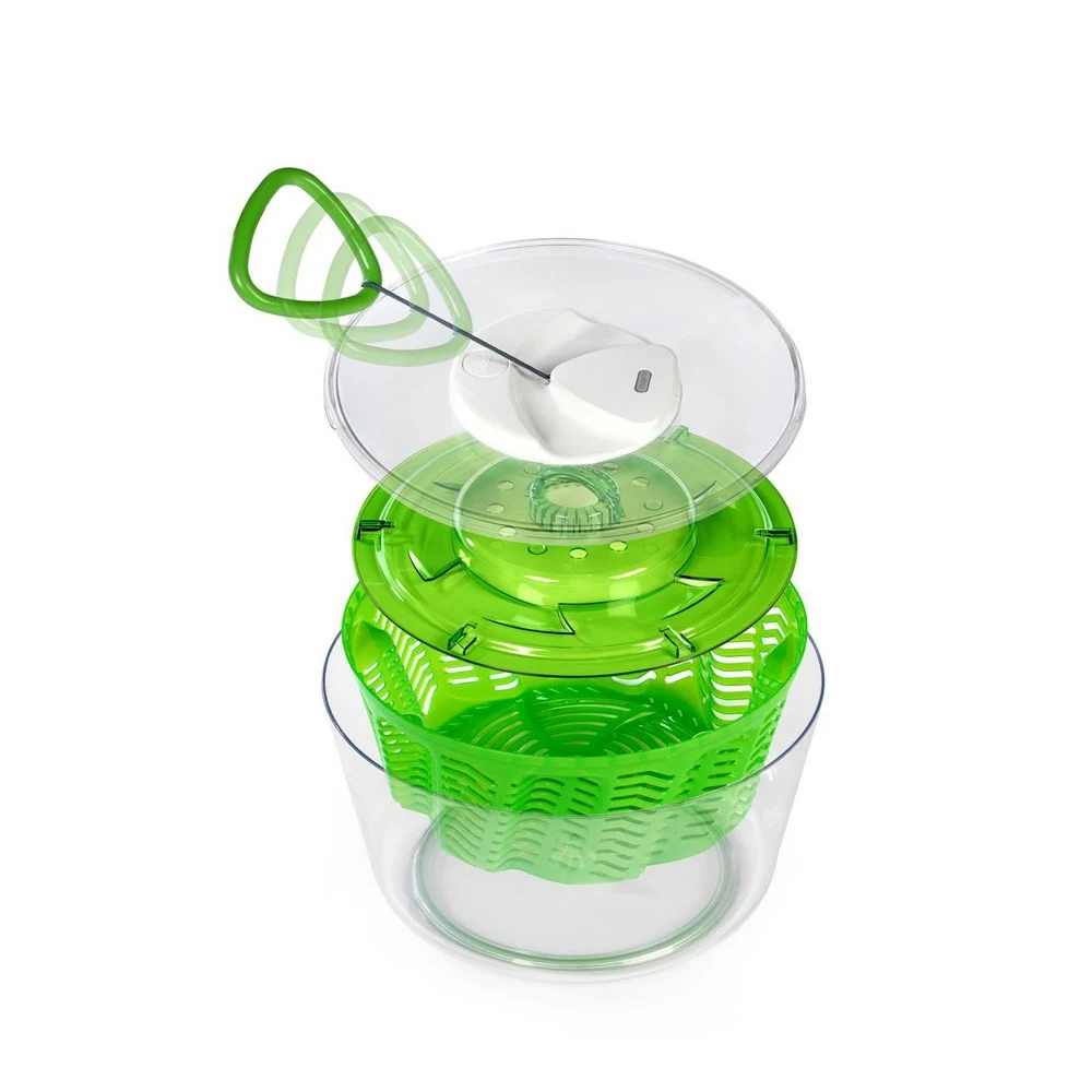Zyliss Easy Spin 2 Small Salad Spinner Green 5 Zyliss Easy Spin 2 Small Salad Spinner Green - Image 3