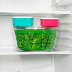 Zyliss Easy Spin 2 Small Salad Spinner Green 11 Zyliss Easy Spin 2 Small Salad Spinner Green -Cookware Shop DKS 1228 5