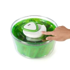 Zyliss Easy Spin 2 Large Salad Spinner Green -Cookware Shop DKS 1230 3