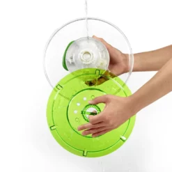 Zyliss Easy Spin 2 Large Salad Spinner Green -Cookware Shop DKS 1230 6