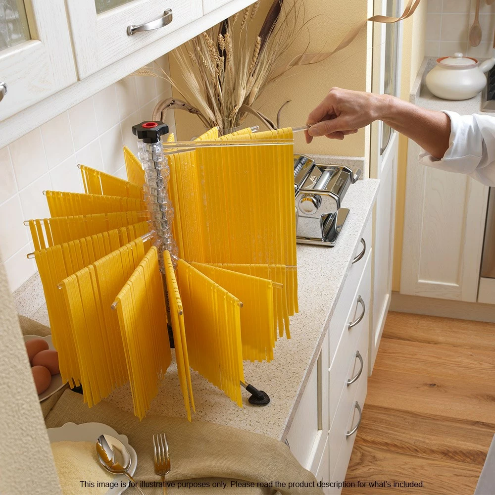 Marcato Tacapasta Pasta Drying Rack Clear 4 Marcato Tacapasta Pasta Drying Rack Clear - Image 2