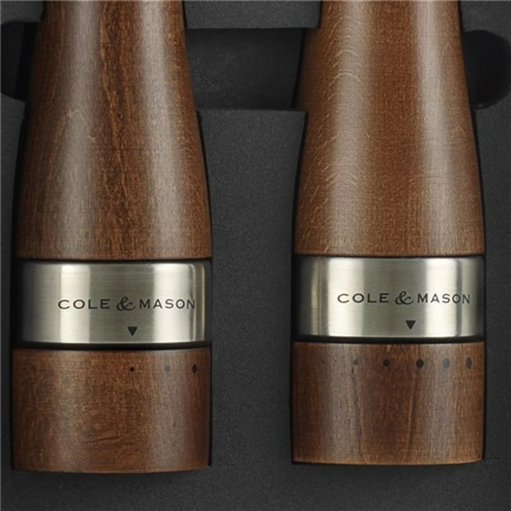 Cole & Mason Cole & Mason Oldbury Gourmet Precision Salt And Pepper Mill Gift Set 6 Cole & Mason Cole & Mason Oldbury Gourmet Precision Salt And Pepper Mill Gift Set - Image 4