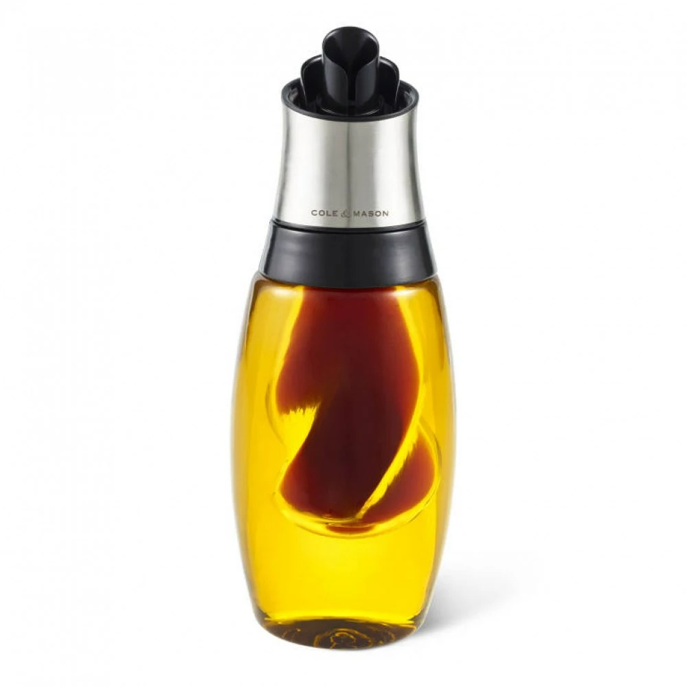 Cole & Mason Cole & Mason Oil And Vinegar Duo Pourer 3 Cole & Mason Cole & Mason Oil And Vinegar Duo Pourer