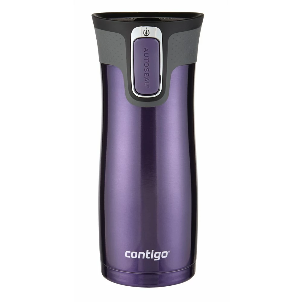 Contigo West Loop 'Autoseal' Mug Violet 473ml 4 Contigo West Loop 'Autoseal' Mug Violet 473ml - Image 2
