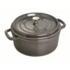 Staub Round Cocotte Graphite 28cm -Cookware Shop DKS 65029
