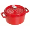 Staub Round Cocotte Cherry Red 28cm