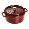 Staub Enamelled Cast Iron Round Cocotte 18cm Grenadine Red 1.7L -Cookware Shop DKS 65100