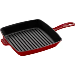Staub American Square Grill Cherry Red 26cm
