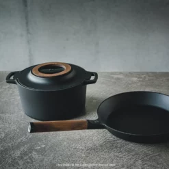 Fiskars Norden Cast Iron Non-Stick Casserole 6L -Cookware Shop FIS 1026566 4