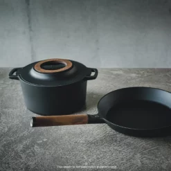 Fiskars Norden Cast Iron Non-Stick Frying Pan 24cm Made In Finland -Cookware Shop FIS 1026568 4