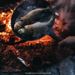 Fiskars Norden Cast Iron Non-Stick Frying Pan 24cm Made In Finland -Cookware Shop FIS 1026568 5