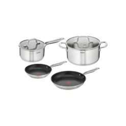 Tefal Virtuoso 4 Piece Stainless Steel Induction Cookware Set