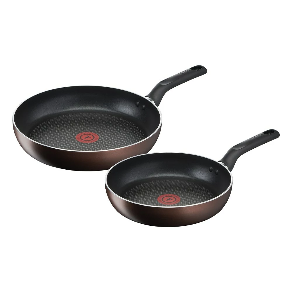 Tefal Performance Induction Non-Stick Twin Pack Frypans 24/28cm 3 Tefal Performance Induction Non-Stick Twin Pack Frypans 24/28cm