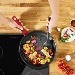 Tefal Daily Chef Red Induction Non Stick Frypan Twin Pack -Cookware Shop GSA G2739072 4