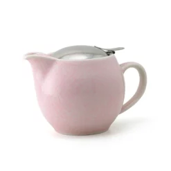 Zero Japan Universal Ceramic Teapot 450ml Pink Artisan Crackle