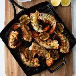 Lodge Blacklock Cast Iron Square Grill Pan 30cm -Cookware Shop HAL BL65GP 4